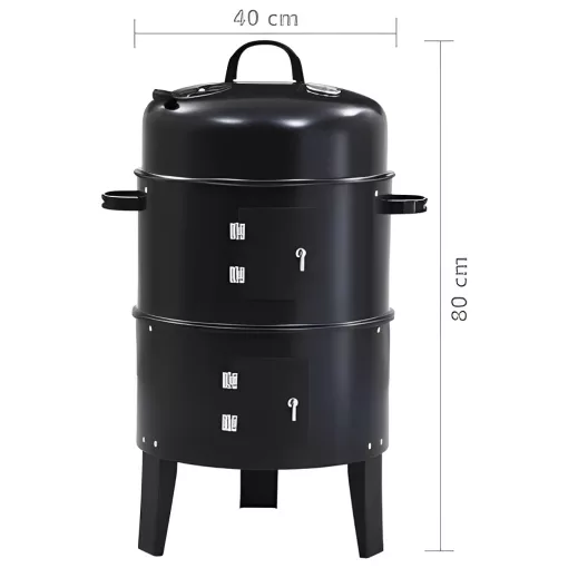 Grill master BBQ Smoker Multifunkciós grillsütő és füstölő