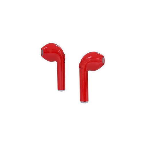 I7S páros bluetooth headset töltő tokkal -korall rózsaszín-