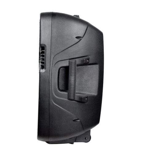 Hordozható akkus BT hangfal, LED hangulatfény - Mikrofonnal +távirányítóval!