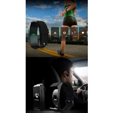 B7 okoskarkötő+fülhallgató -fekete-