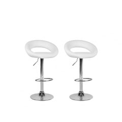 2 db Gázliftes Bárszék egy Csomagban! - Fehér