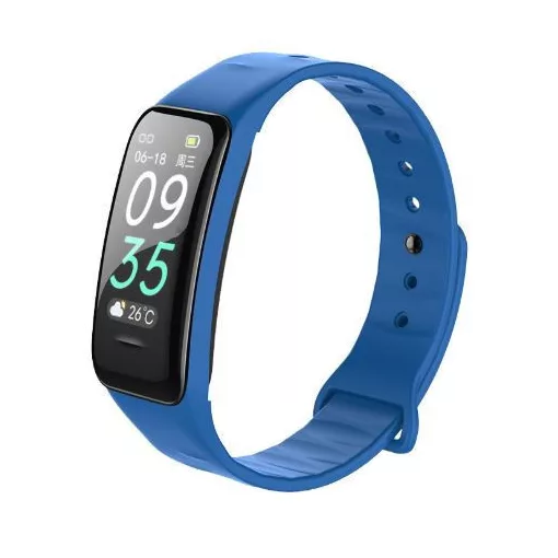 B1 kék okoskarkötő - Masszív de elegáns külső,egészségügyi monitorozás,értesítések,sportmód.