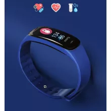 B1 kék okoskarkötő - Masszív de elegáns külső,egészségügyi monitorozás,értesítések,sportmód.