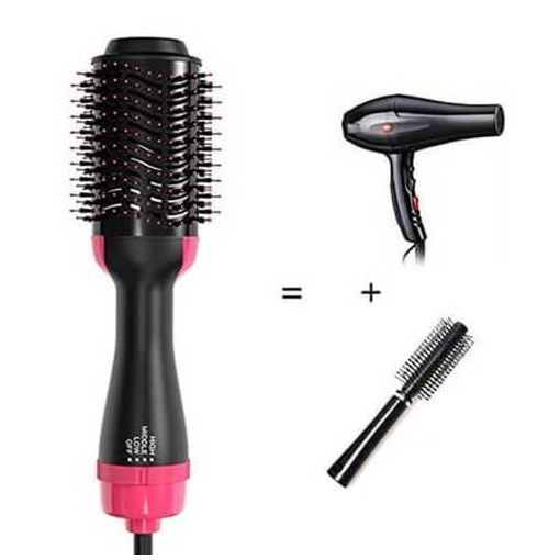 2 in 1 360 fokos hajszárító és formázó