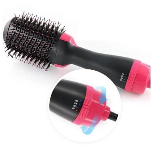 2 in 1 360 fokos hajszárító és formázó