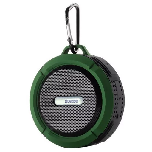 C6 vízálló Bluetooth hangszóró - zöld