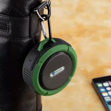 C6 vízálló Bluetooth hangszóró - zöld
