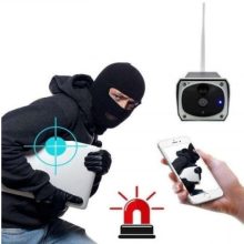 Napelemes akkumulátoros Wifi kamera