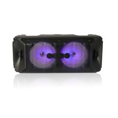   Super Bass 6205 W - Távirányítós, nagy teljesítményű hangfal mikrofonnal