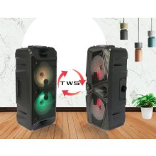 Super Bass 6205 W - Távirányítós, nagy teljesítményű hangfal mikrofonnal