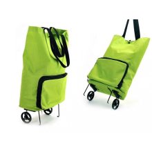 Összecsukható, kerekes bevásárló táska