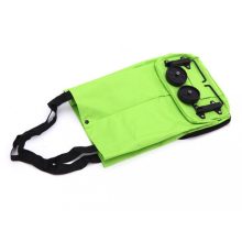 Összecsukható, kerekes bevásárló táska