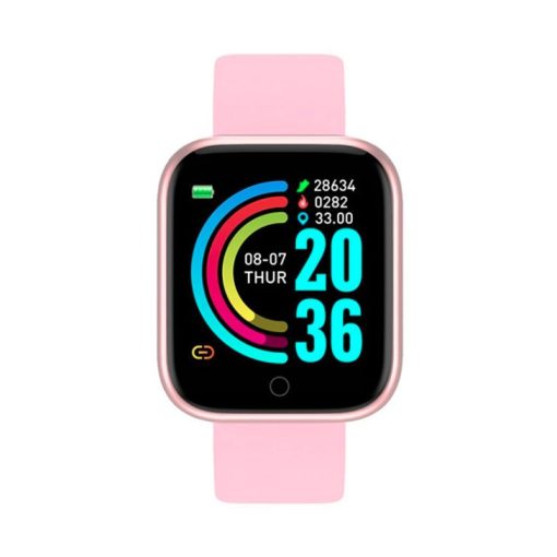 Y68 okosóra pink színben - Modern és elegáns kiegészítő!