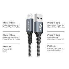 NIBIKIA iPhone töltőkábel csomag - 3 db