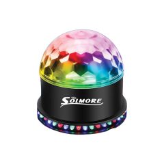   Solmore LED Disco Ball – RGB Party Fény Távirányítóval