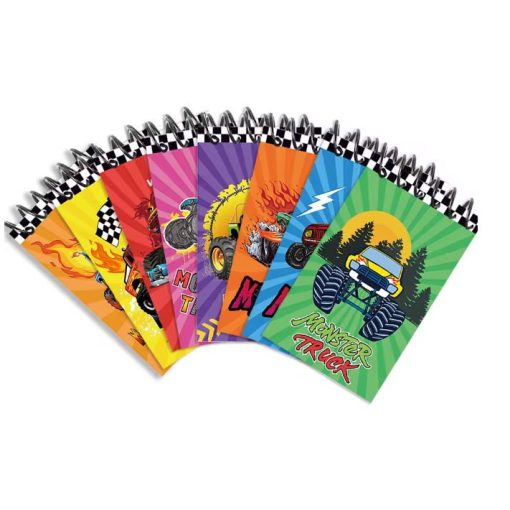 24 darabos Monster Truck notesz csomag