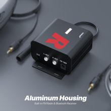 Bluetooth vízálló motorkerékpár sztereo hangszóró szett - Bluetooth + FM Rádió + AUX