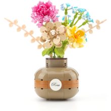 Balody Vegyes csokor – Mini Blocks Virágváza Építőjáték  – (542 db-os készlet) - Aromaterápiás Funkció