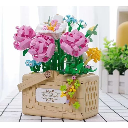 Balody Mini Blocks – Virágkosár Építőjáték 