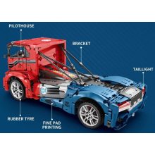 Reobrix Iron Knight kamion építőkészlet 2 távirányítóval