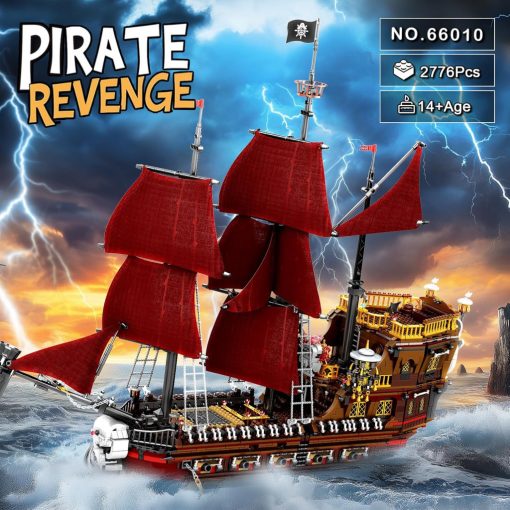 Reobrix Queen Anna’s Revenge Kalózhajó Építőkészlet (3066 Darab)