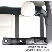 2 db Hátsó Biztonsági Öv Vezető (Carbon Seat Belt Guide) – Tesla Model Y 2021–2023