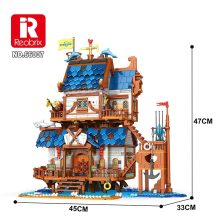 Reobrix Középkori halászház építőkészlet (2450 darabos)