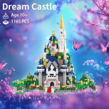 Balody Álomvár építőkocka játékkészlet – 1165 db Mikrotégla, Mini Architecture modell