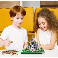 Balody Álomvár építőkocka játékkészlet – 1165 db Mikrotégla, Mini Architecture modell