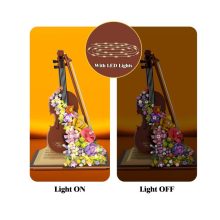 Építőkészlet, hegedűmodell, 950 darabos, 14 éves kortól