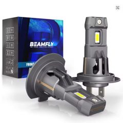   BEAMFLY H7 LED Fényszóró Izzó – 15000 LM, 6000K Hideg Fehér Fény (2 darabos készlet)