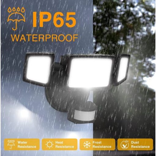 Onforu 55W Mozgásérzékelős LED Biztonsági Lámpa