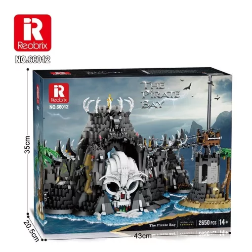 Reobrix 66012 Középkori Kalózöböl (2960 db)