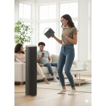 Cobalt SP-600 BT Bluetooth Toronyhangszóró – Levehető Hordozható Egységgel és Beépített subwooferrel