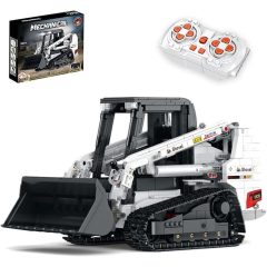   Reobrix Távirányítós lánctalpas markoló építőjáték – 1366 darabos készlet