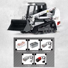 Reobrix Távirányítós lánctalpas markoló építőjáték – 1366 darabos készlet