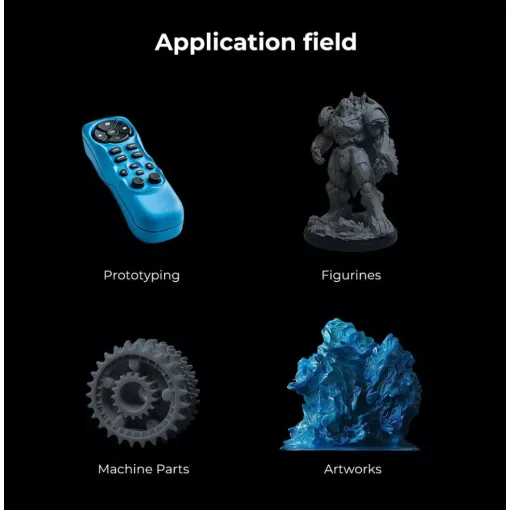 Creality Fast Resin -  UV gyanta -  1000g - szürke