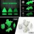  ERYONE Luminous PLA zöld Nyomtató Filament – 1,75 mm, ±0,03 mm Pontosság, 1 kg