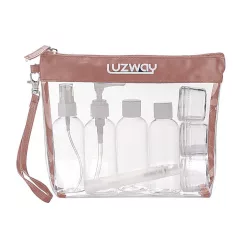 Luzway Repülős Utazószett (9 darabos) rózsaszín-mályva