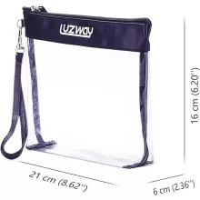 Luzway Repülős Utazószett (9 darabos) rózsaszín-mályva