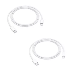   USB-C – Lightning kábel (1 m) – 2 db-os csomag - iPhone / iPad / iPod / AirPods