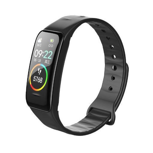 B1 fekete okoskarkötő - Masszív de elegáns külső,egészségügyi monitorozás,értesítések,sportmód.