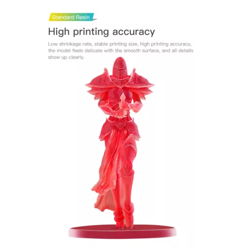  Creality Standard Resin – Zöld – 500 g | Gyors, precíz LCD/DLP 3D nyomtatógyanta