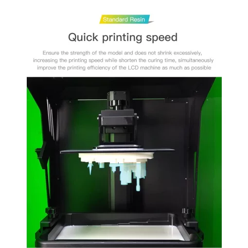  Creality Standard Resin – Zöld – 500 g | Gyors, precíz LCD/DLP 3D nyomtatógyanta