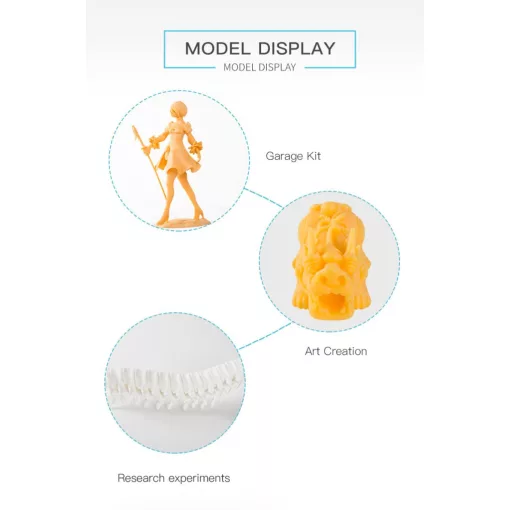  Creality Standard Resin – Zöld – 500 g | Gyors, precíz LCD/DLP 3D nyomtatógyanta