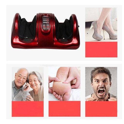 Lábmasszírozó, Távirányítóval, Burgundi, Bomba Áron - Rengeteg pozitív hatása van!