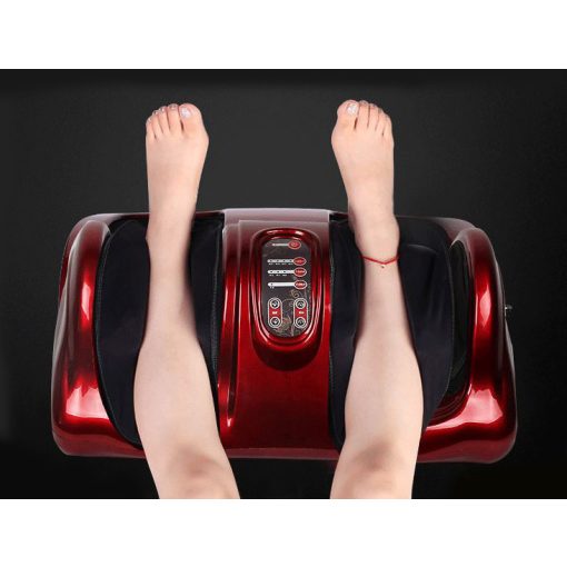 Lábmasszírozó, Távirányítóval, Burgundi, Bomba Áron - Rengeteg pozitív hatása van!