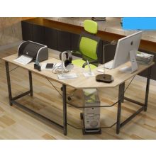 L alakú számítógépes irodai asztal