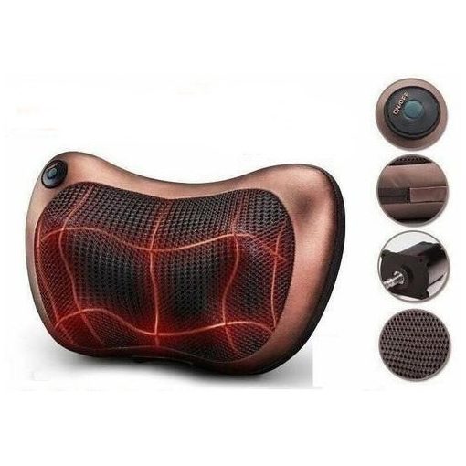 Shiatsu masszírozó párna - Élvezd a japán technika adta örömeit az autódban ,munkahelyi székedben, otthon bármikor!