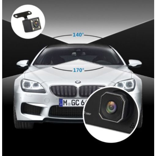 Alphaone C800A érintőkijelzős 4 inch-es autós kamera